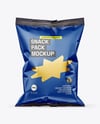Matte Snack Bag Mockup
