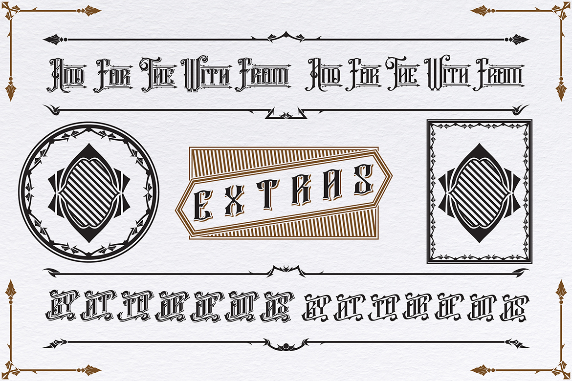 Rajawaley - Vintage Font Style