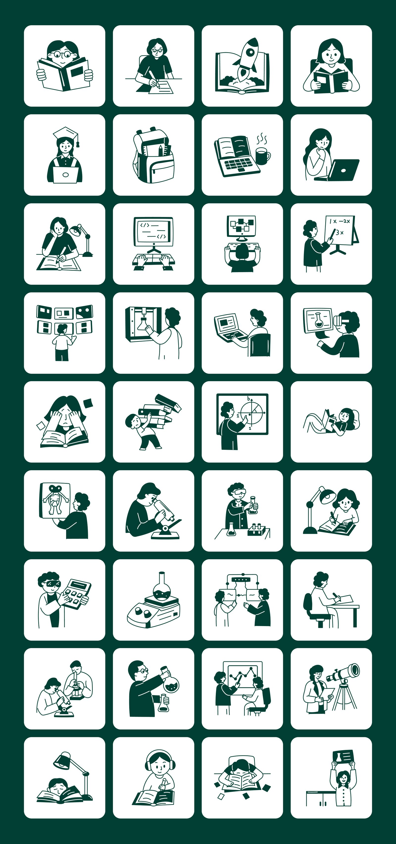 Study and Research Drawing Set