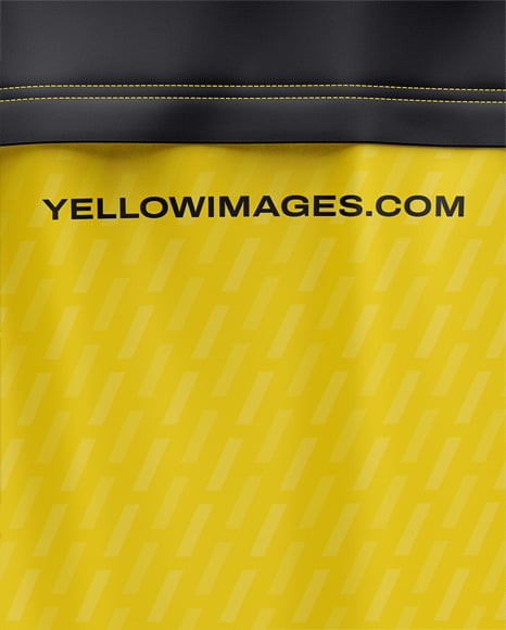 Raglan Short Sleeve Cage Jacket Mockup