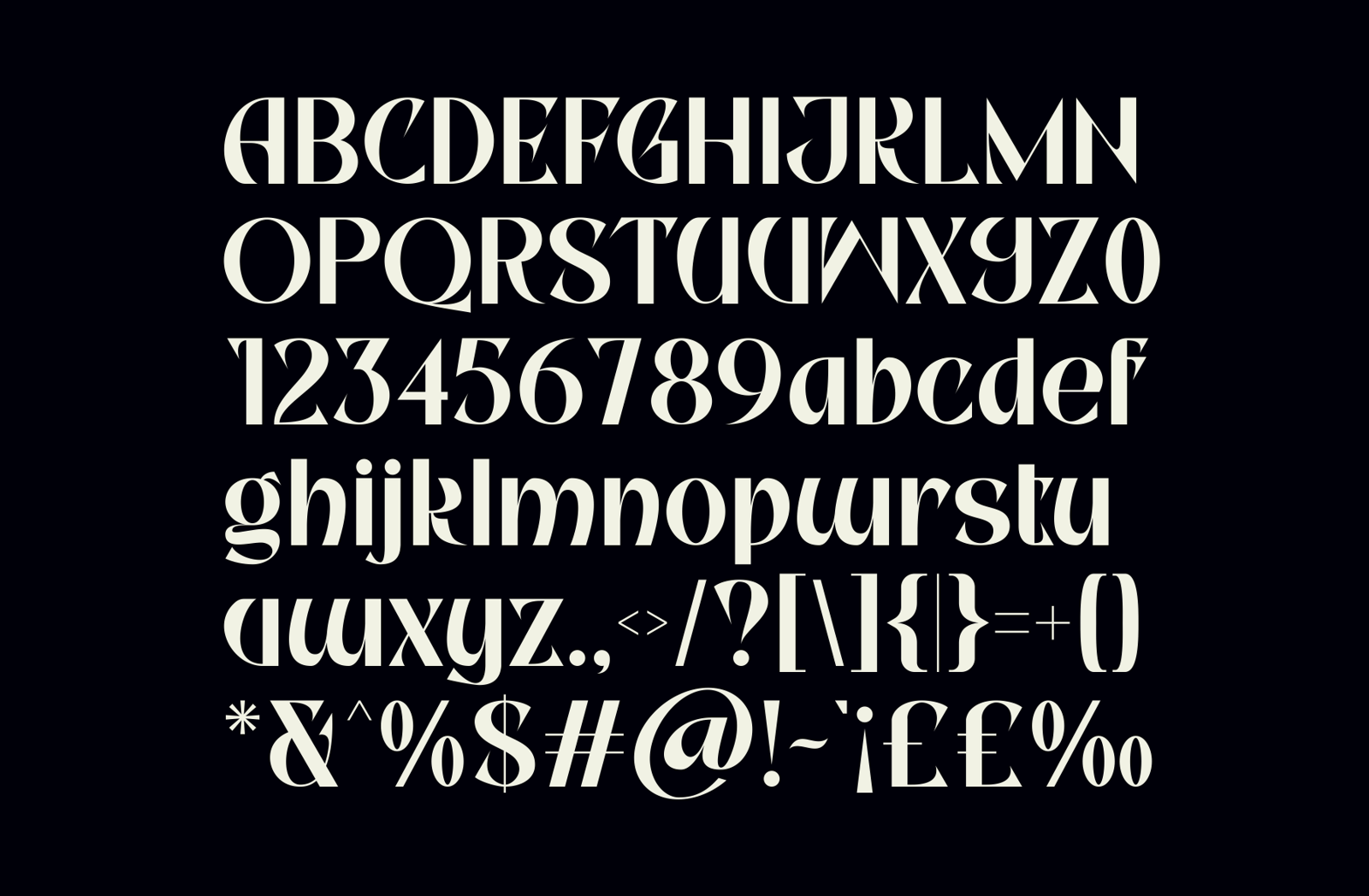 Meroa Font