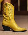 Cowboy Boots on Women's Legs Mockup