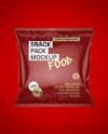 Glossy Snack Pack Mockup