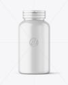 Matte Pills Bottle Mockup