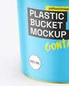 Matte Metallic Bucket Mockup