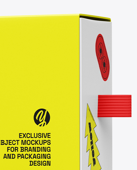 Two Slide Boxes Mockup