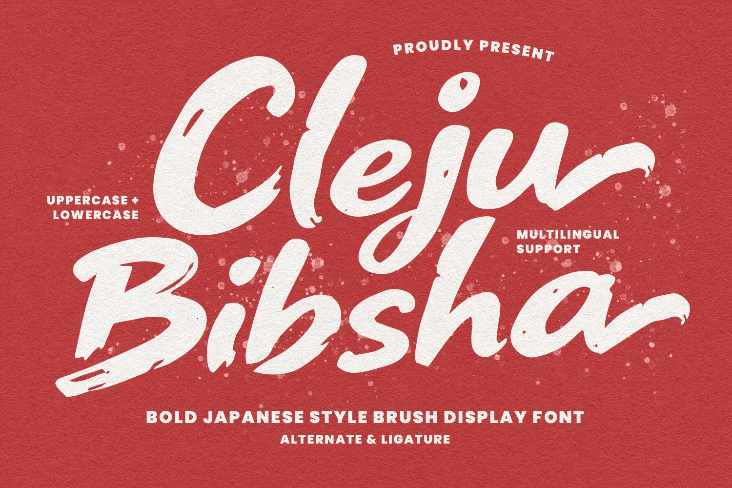 Cleju Bibsha Japanese Font