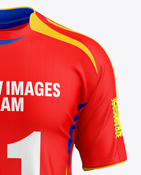 Soccer Jersey Mockup - Front View