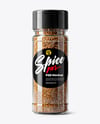 Spice Jar with Ground Pepper Mix Mockup
