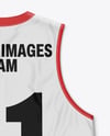 Basketball Jersey Mockup - Back View