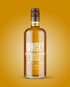 Whiskey Bottle Mockup