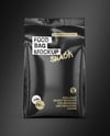 Glossy Food Bag Mockup
