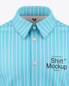 Men's Long Sleeve Shirt Mockup - Front View
