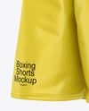 Boxing Shorts Mockup - Half Side View