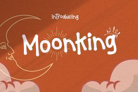 Moonking - Stylish Handwriting Font - Fonts