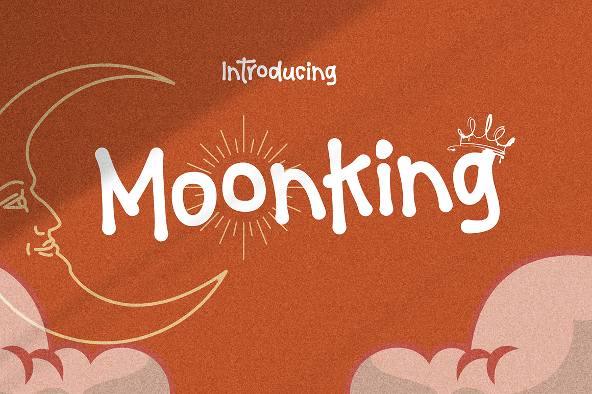 Moonking - Stylish Handwriting Font