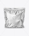 Metallic Stand-Up Pouch Mockup