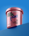 Metallic Bucket Mockup