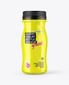 Glossy Yogurt Bottle Mockup