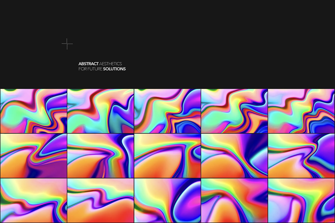 Vivid — Acid Gradient Textures
