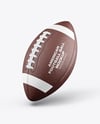 American Football Ball Mockup