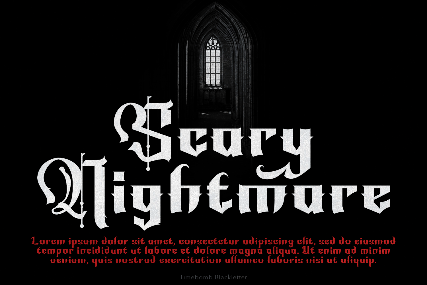 Timebomb Blackletter Font