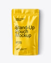 Matte Stand Up Pouch Mockup