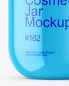 Glossy Cosmetic Jar Mockup