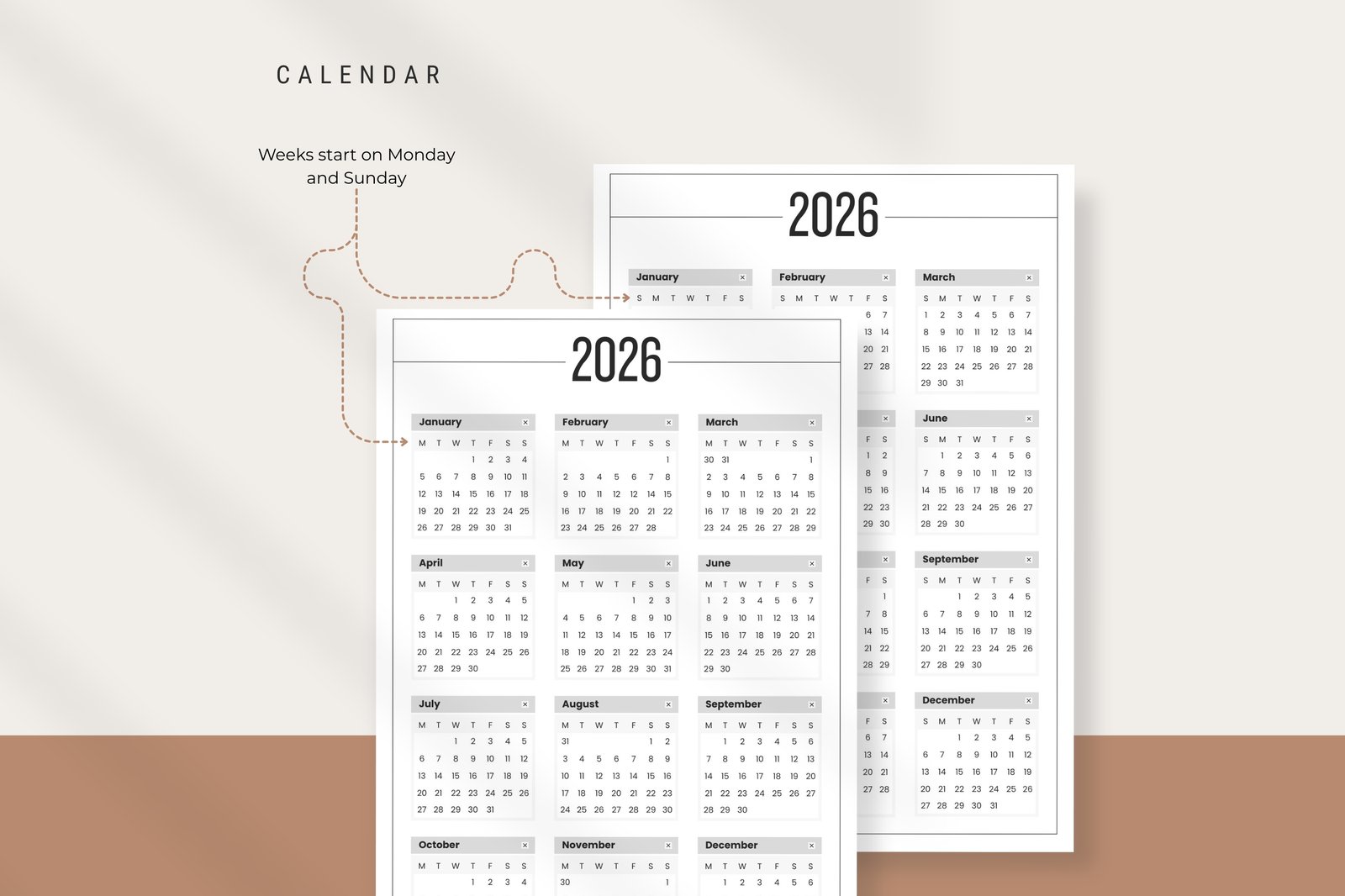 Health and Fitness Planner Bundle | Canva Templates