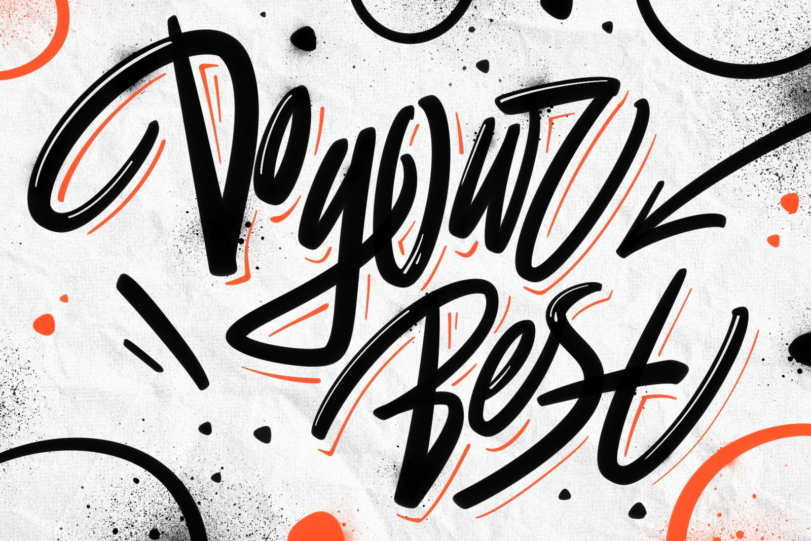 Brush pack for Procreate lettering