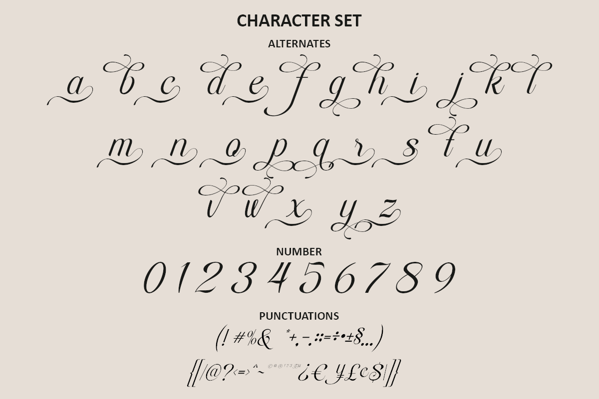 Rapiola - Elegant Script Font