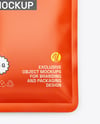 Matte Sachet Mockup