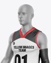 Full Basketball Kit Mockup - Half Side View