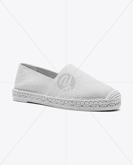 Women's Espadrille Mockup
