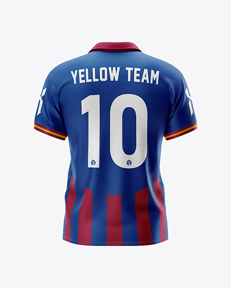 Soccer Polo Jersey Mockup