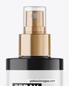 Glossy Spray Bottle Mockup