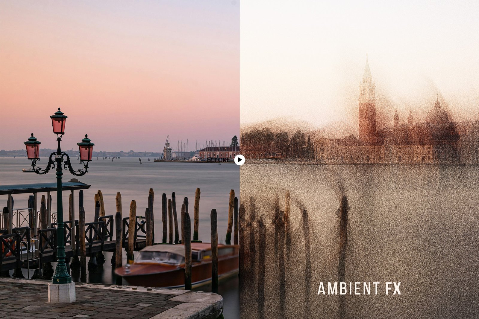 Ambient FX - PSD Artistic Eerie Grain Effect