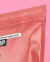 Matte Stand-up Pouch Mockup