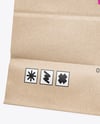 Kraft Paper Bag with Handles Mockup