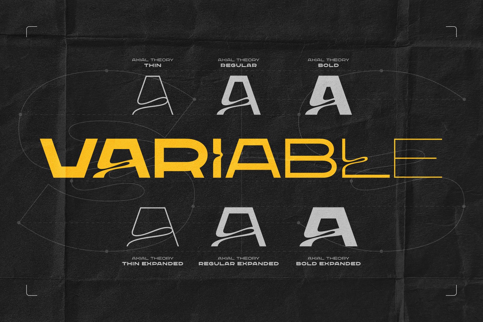 Axial Theory - Variable Font Set