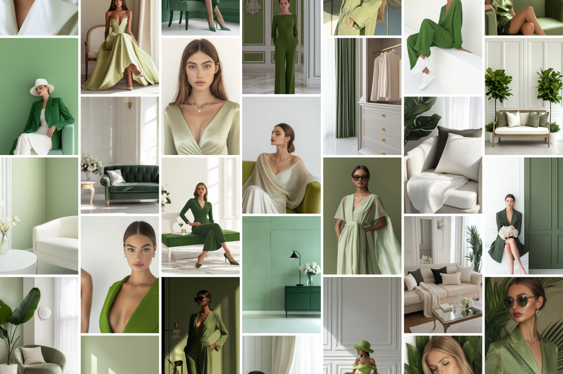 Green Aesthetic - 155 Stock Photo