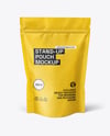 Kraft Stand-up Pouch Mockup