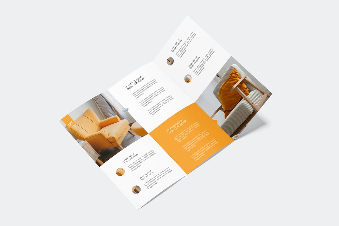 Trifold Brochure Mockup