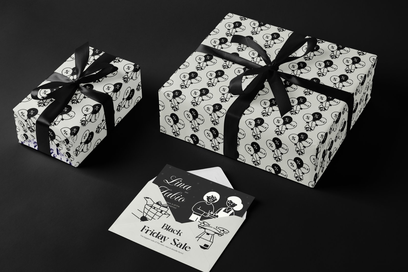 Shopping Drawing Set