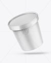 Kraft Paper Ice Cream Cup Mockup
