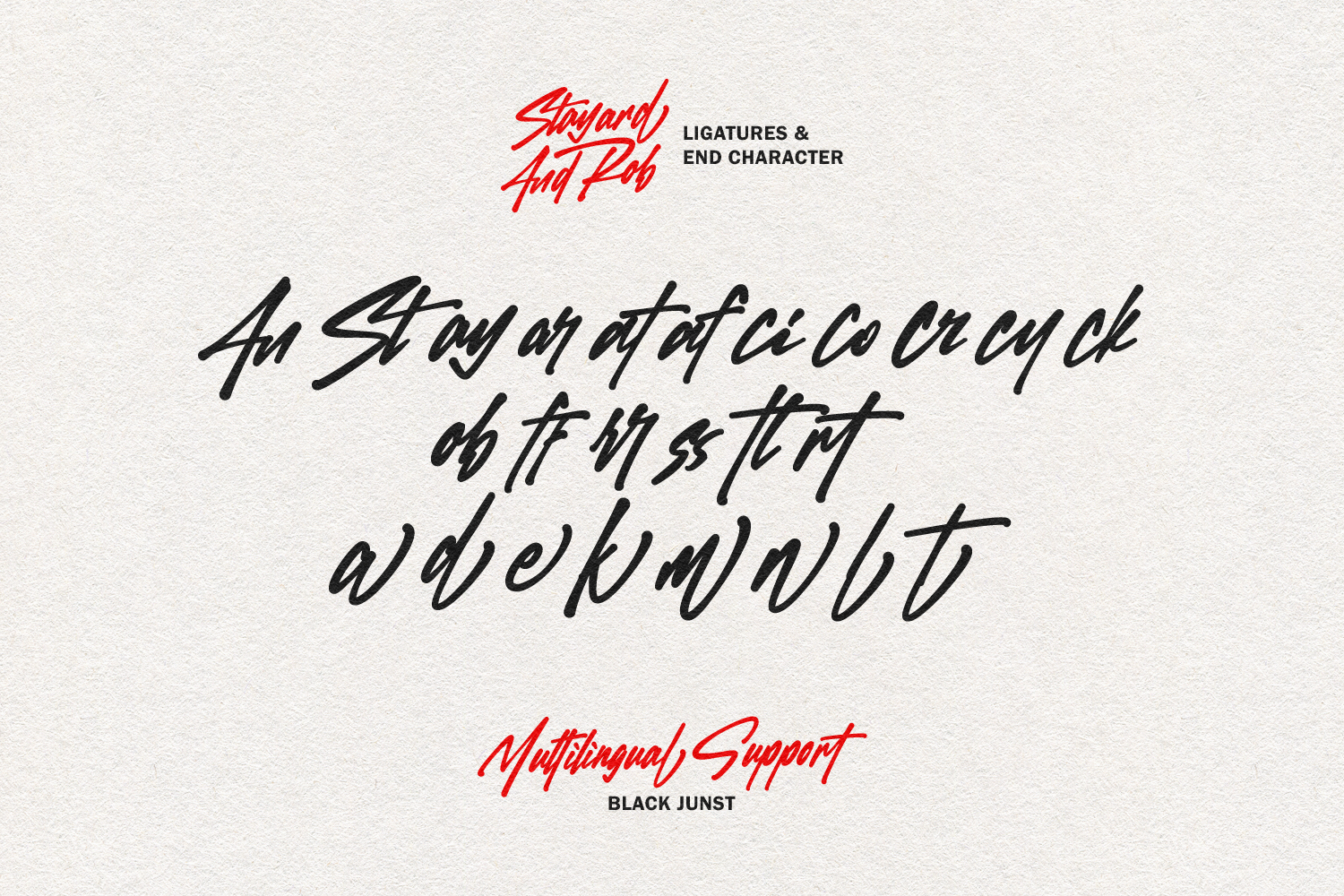 Stayard and Rob Font