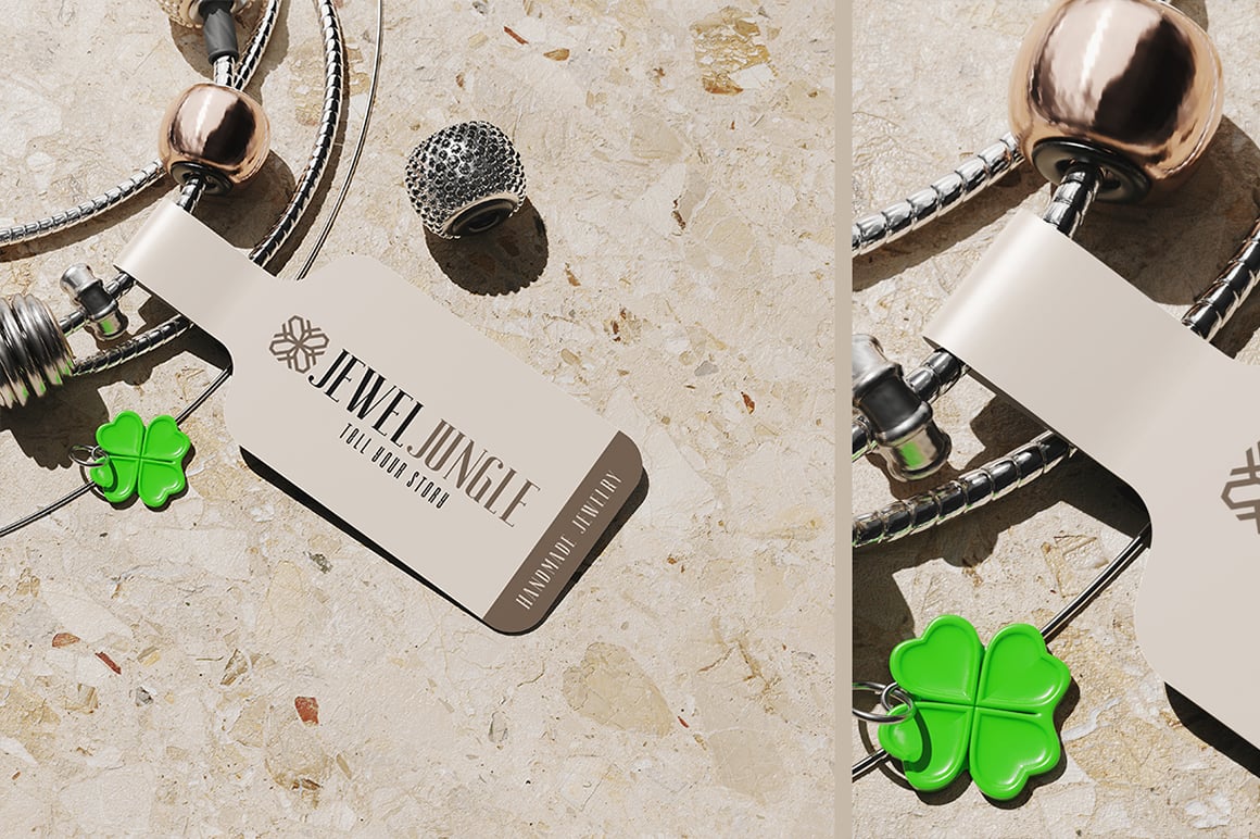 Jewelry Tag Mockup