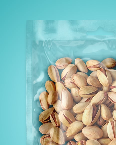 Package with Pistachios Mockup