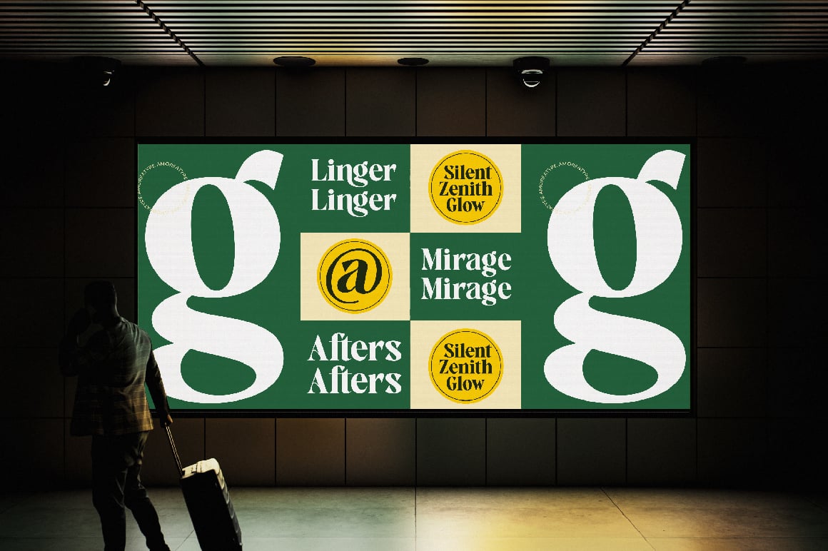 Avingal Serif Bold Display