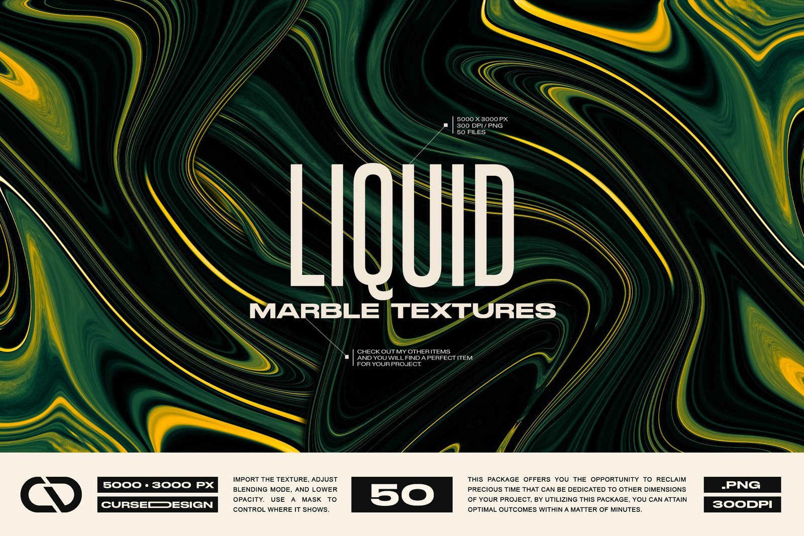 Liquid Marble – 50 Abstract Textures